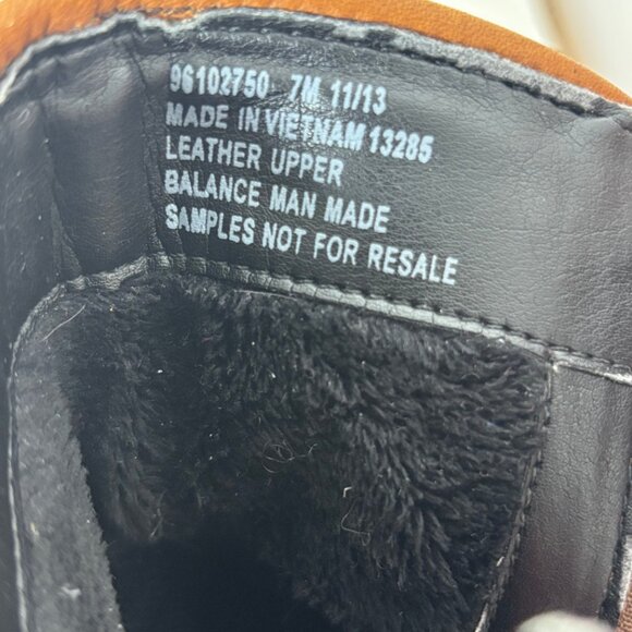 Clarks Boots Women's 7 Natira Kit GTX Wedge Ankle Booties Brown Leather Gore-Tex - Picture 7 of 14